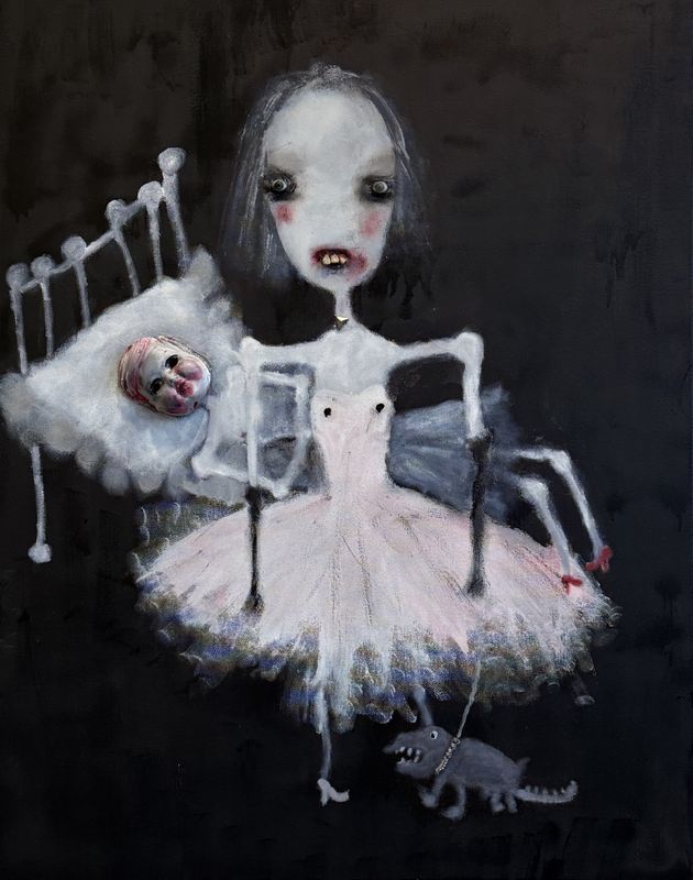 Uten tittel - Originalt maleri