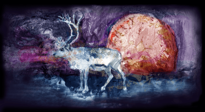 Hovedbilde Reinen og tromma 7/100