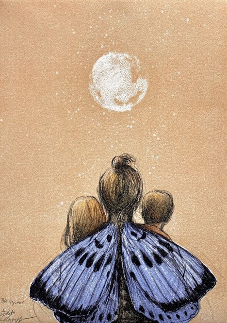 Hovedbilde Blåvingemor 61/100