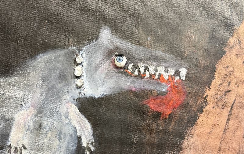 Father and son - Originalt maleri