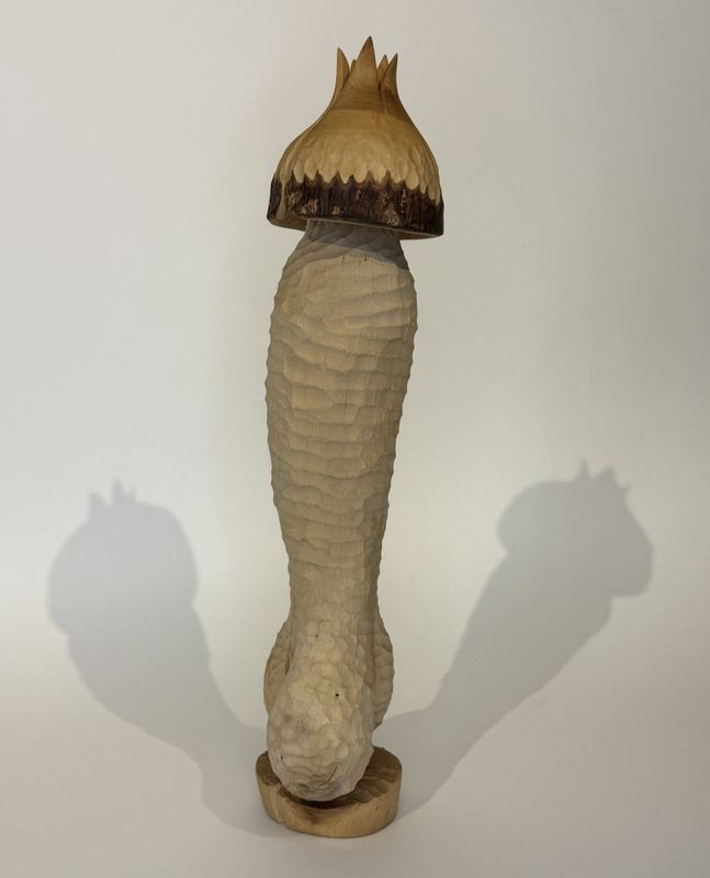 Granatballer, treskulptur